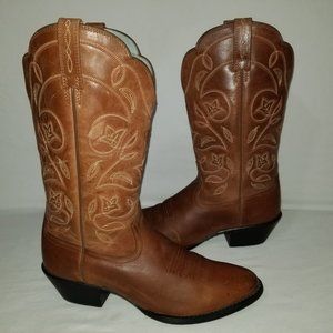 Ariat Heritage 15702 Brown Cowgirl Boots 7.5 B